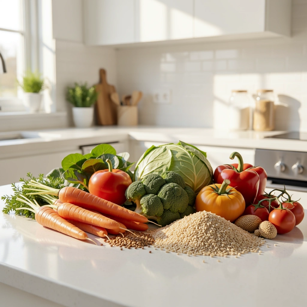 Fresh ingredients for metabolic health